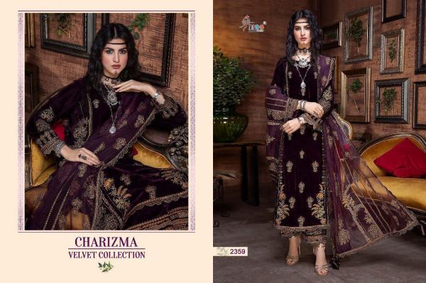 Shree Fab Charizma Velvet Collection 2359-2363 Series  