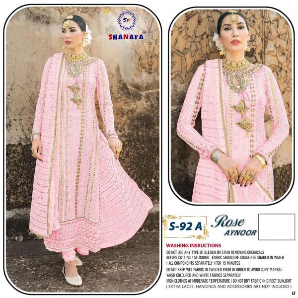 Shanaya Fashion Rose Aynoor S-92 Colors 