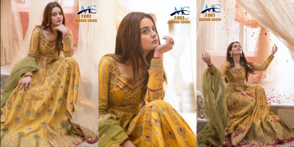 MC Queen Look Designer Anarkali Dress MC-3003 Design	 