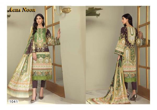 Agha Noor Vol-4 Luxury Lawn Collection 1041-1050 Series 