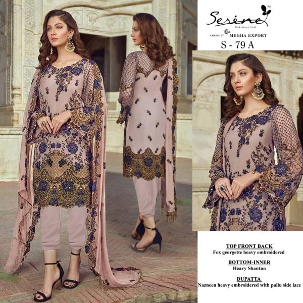 Serine Pakistani Suit S-79 Colors  