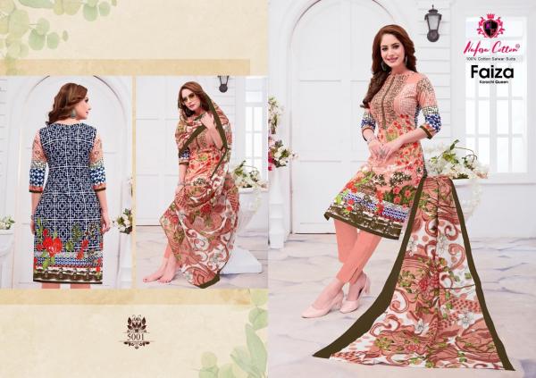Nafisa Cotton Faiza Karachi Queen Vol-5 5001-5010 Series 