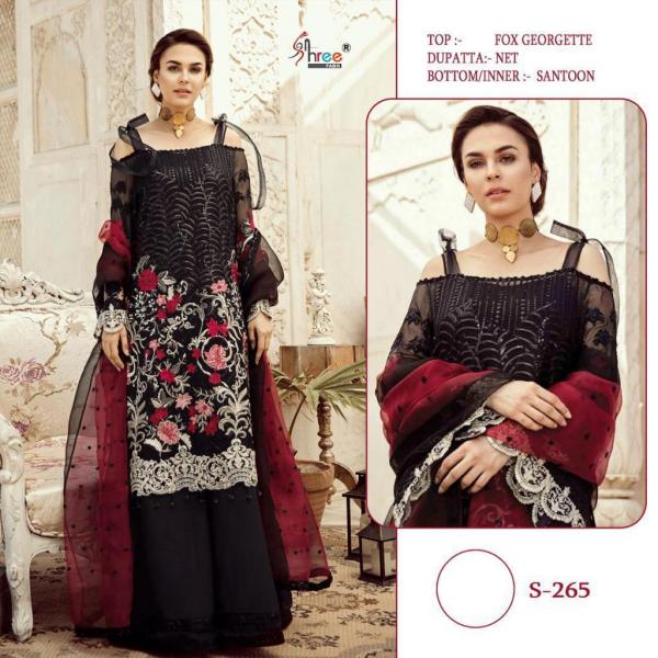 Shree Fab S-265 Black Colour Pakistani 