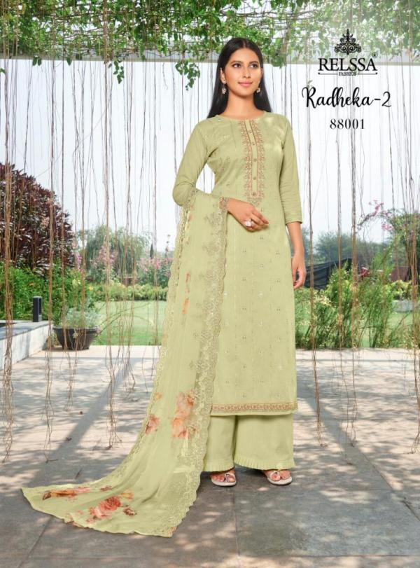 Relssa Fabrics Radhika Vol-2 88001-88006 Series 