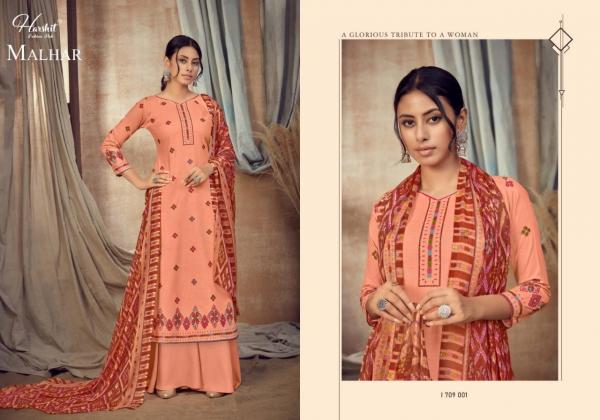 Harshit Fashion Malhar 1709-001 to 1709-010 Series 