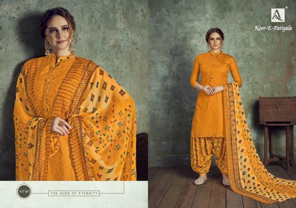 Alok Suit Noor E Patiyala Made In India 617-001-617-010 Series 