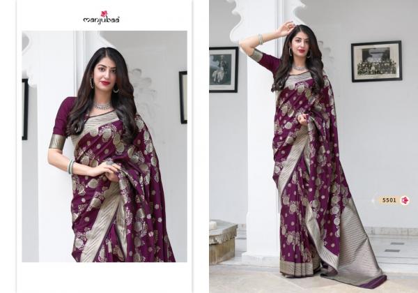 Manjubaa Maaisha Silk 5501-5510 Series 