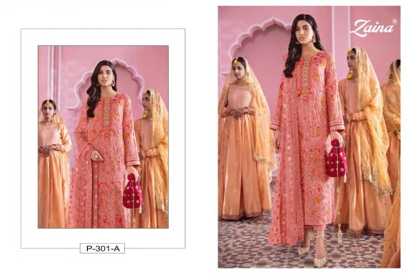 Priyam Fashion Zaina Vol-26 P-301 Colors  