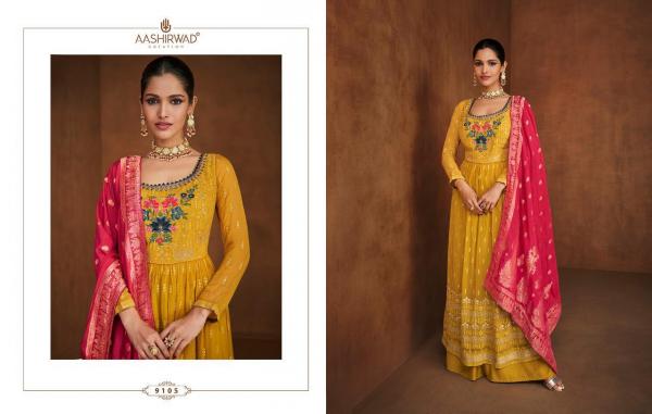 Aashirwad Creation Noura 9105-9108 Series  