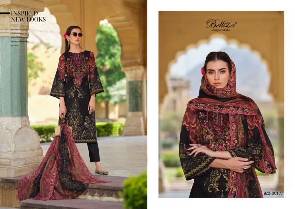 BELLIZA DESIGNER GUZARISH VOL-9 922-001 TO 922-008 