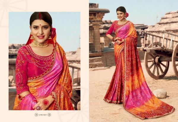 Kessi Fabrics Bandhej Vol-12 4231-4240 Series 