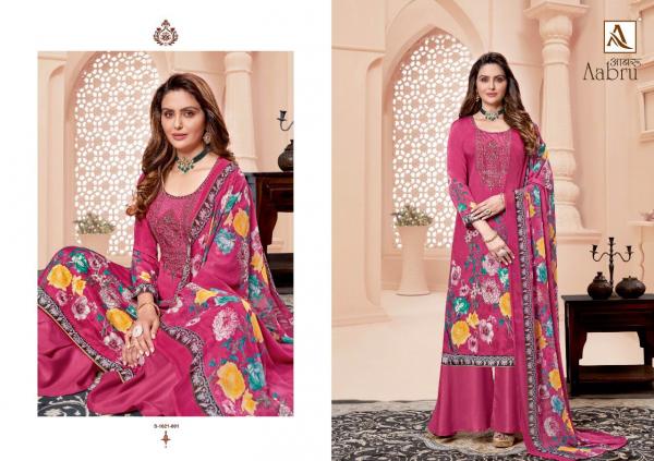 Alok Suits Aabru 1021-001 To 1021-008 Series  