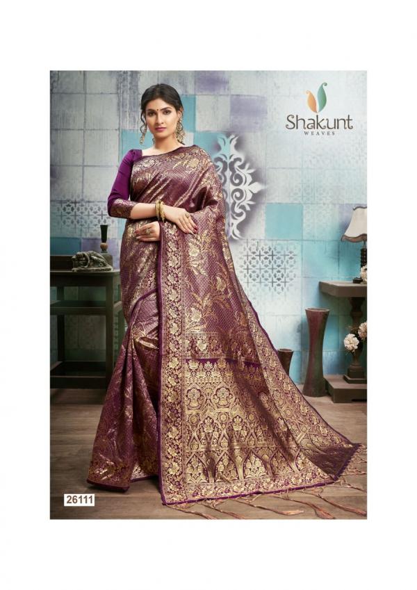Shakunt Saree Shika Art Silk 26111-26116 Series 