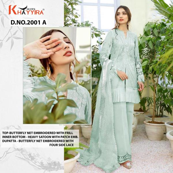 Khayyira Suits Mahgul 2001 New Colors 