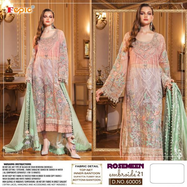 Fepic Rosemeen Embroide-21 60005-60008 Series 