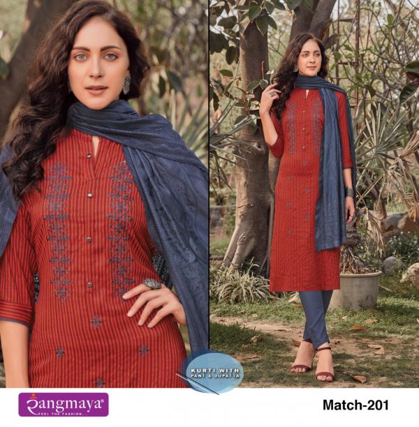 Rangmaya Fashion Match Vol-2 201-210 Series  