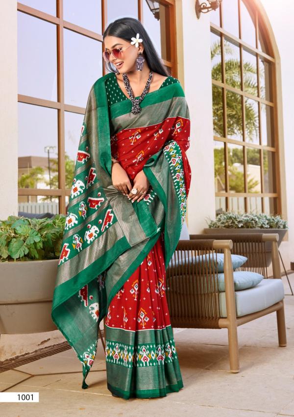 SAROJ SAREE IKKAYA PATOLA VOL-3 1001 TO 1008 