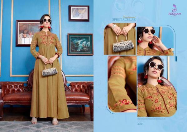 Poonam Designer Magical 3001-3008 Series 