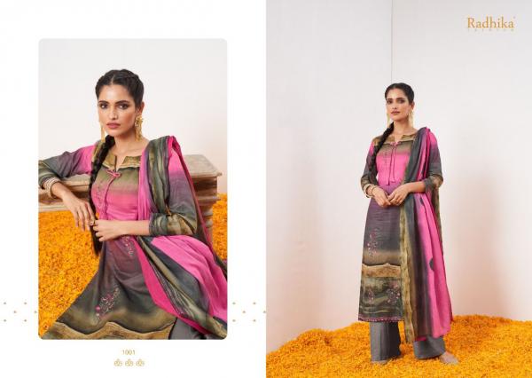 Radhika Fashion Azara Marigold 1001-1008 Series  