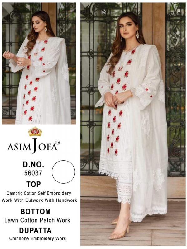 Asim Jofa Super Hit 56037 Dress Material  