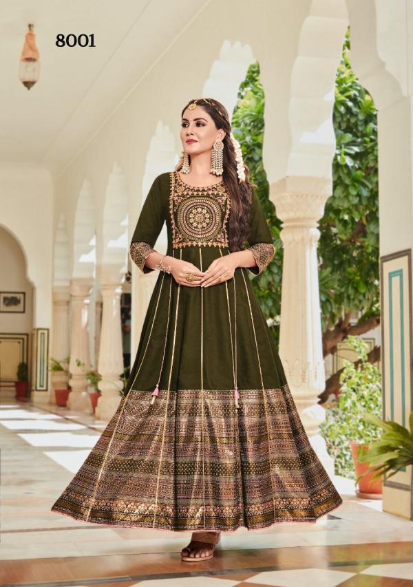Kajal Style Fashion Colorbar Vol-8 8001-8008 Series  