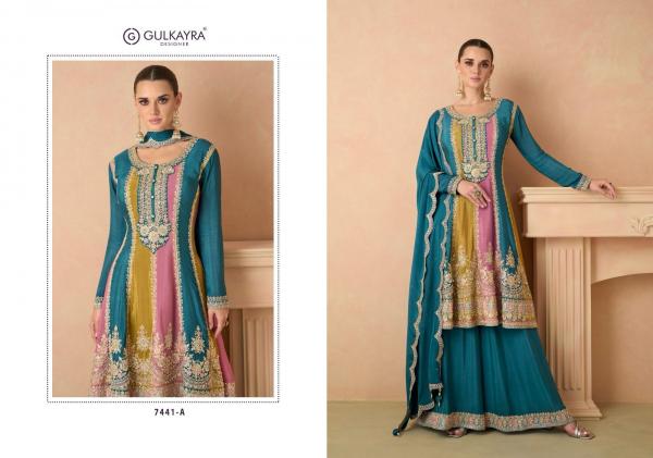 GULKAYRA DESIGNER IZHAR 7441-A TO 7441-C 