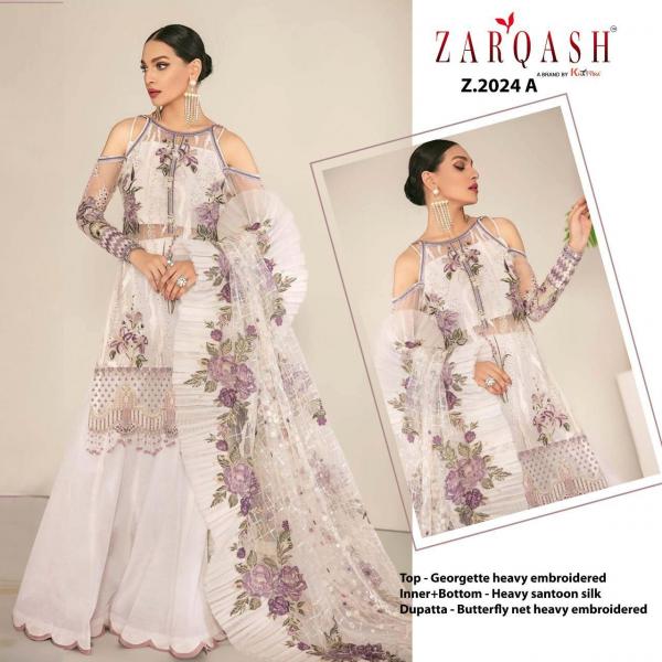 Khayyira Suits Zarqash Zihan Z-2024 Colors  