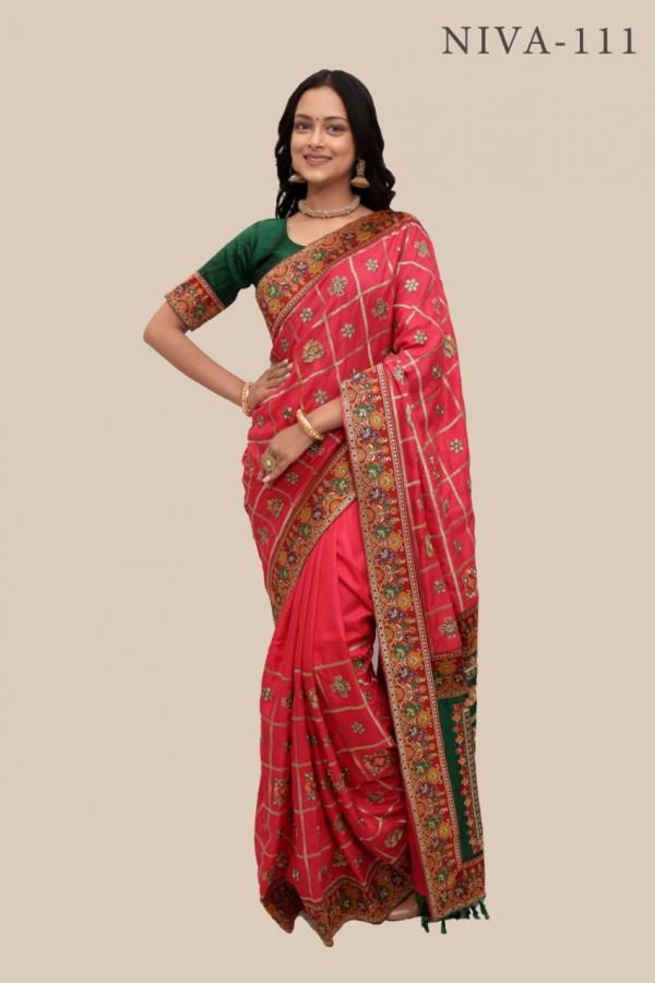 Panetar Patola Saree Niva 111-114 Series 