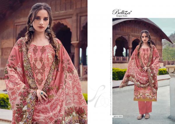 BELLIZA DESIGNER GUZARISH VOL-11 924-001 TO 924-008 