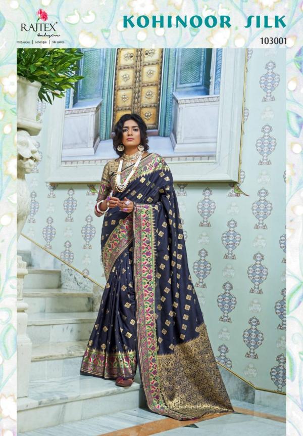 Rajtex Kohinoor Silk 103001-103009 Series 