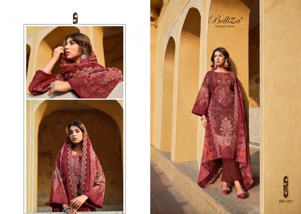 BELLIZA DESIGNER GUZARISH VOL-4 885-001 TO 885-008 