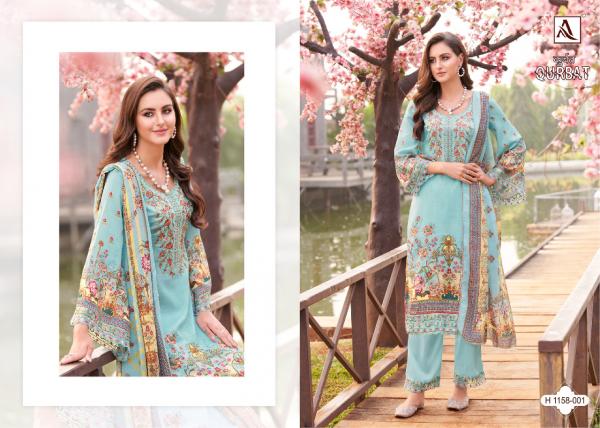 Alok Suit Qurbat Edition Vol-7 1158-001 to 1158-008 Series 