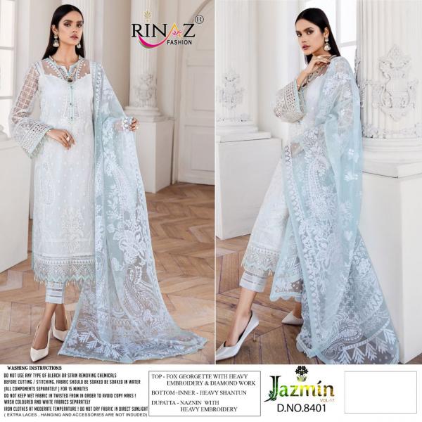 Rinaz Fashion Jasmin Vol-17 8401-8407 Series  