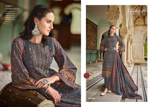 BELLIZA DESIGNER BIN SAEED VOL-4 915-001 TO 915-008 