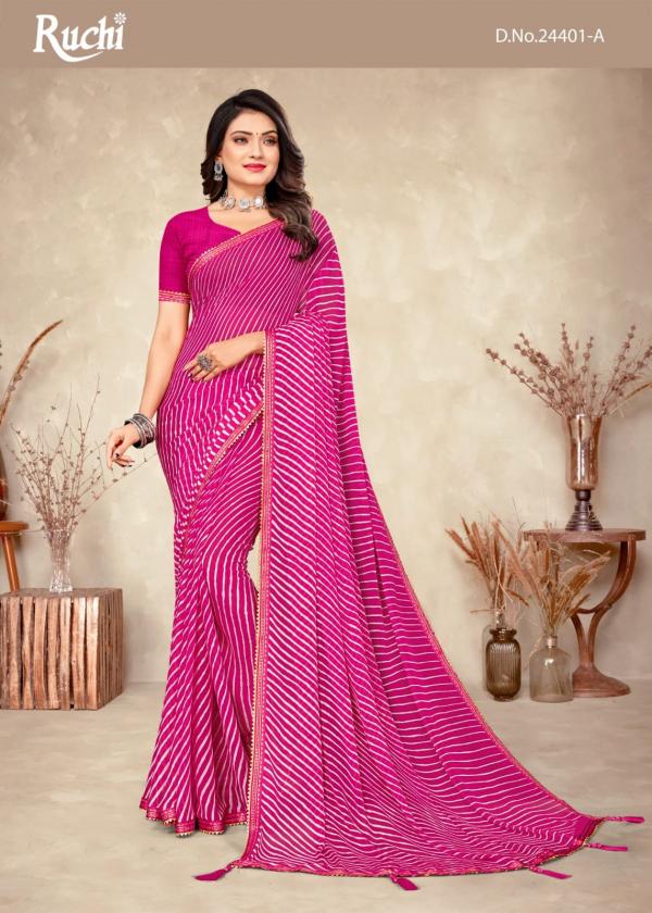 Ruchi Saree Jalpari Vol-4 24401 Colors	 