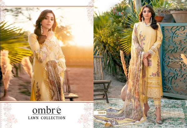 Shree Fabs Ombre Lawn Collection 3069-3076 Series 