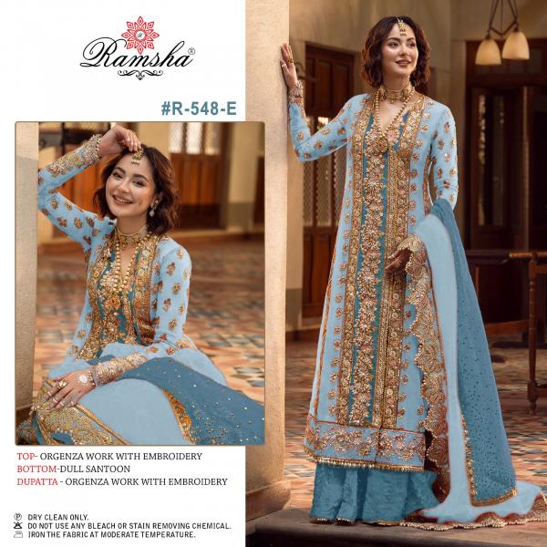 Ramsha Suit R-548 New Nx Colors  