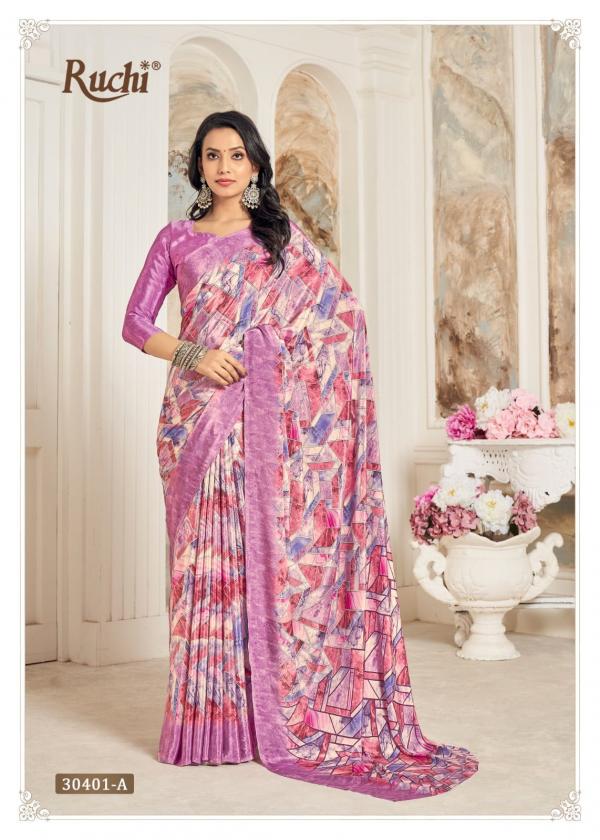 RUCHI SAREE VIVANTA SILK - 30 30401 A-B TO 30406 A-B 