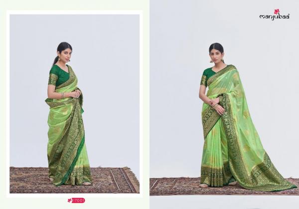 Manjubaa Madhushree Silk Vol-4 17001-17006 Series 