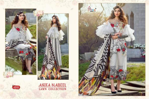 Shree Fabs Asifa Nabeel Lawn Collection 1232-1238 Series 