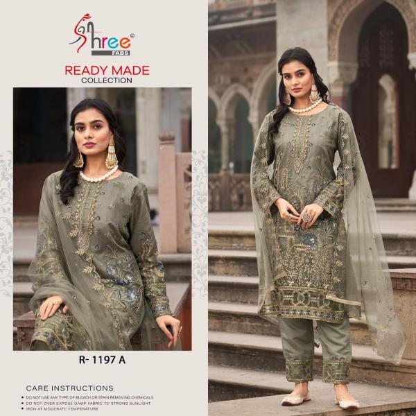 SHREE FAB READY MADE COLLECTION R-1197-A TO R-1197-D 