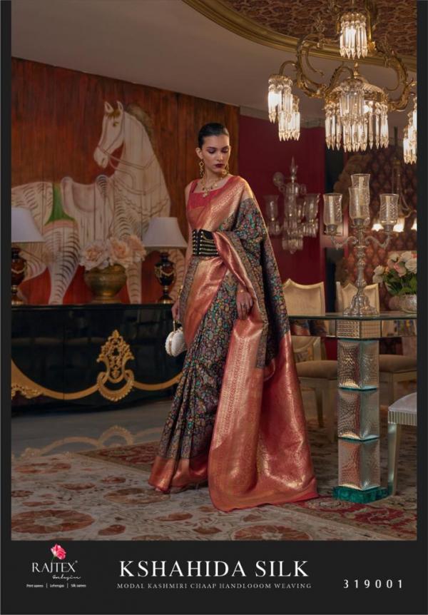 Rajtex Fabrics Kshahida Silk 319001-319006 Series 