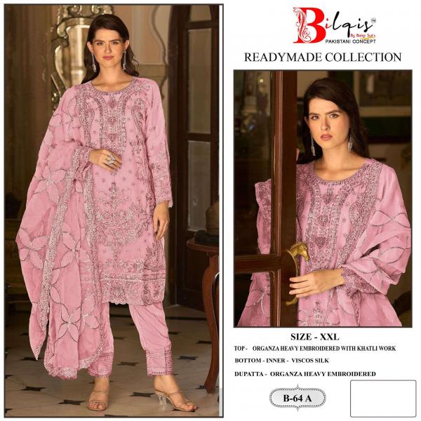 BILQIS READYMADE COLLECTION B-64-A TO B-64-D 