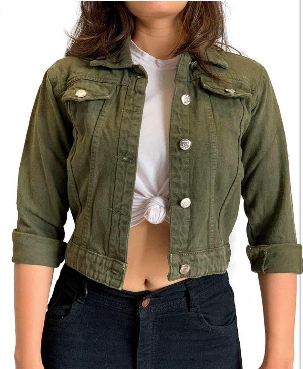 Swara Denim Jacket 2 Western Wear Ladies Top Collection