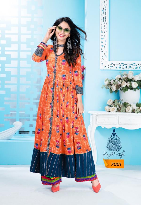 Kajal Style Fashion Galleria Vol-7 7001-7008 Series 