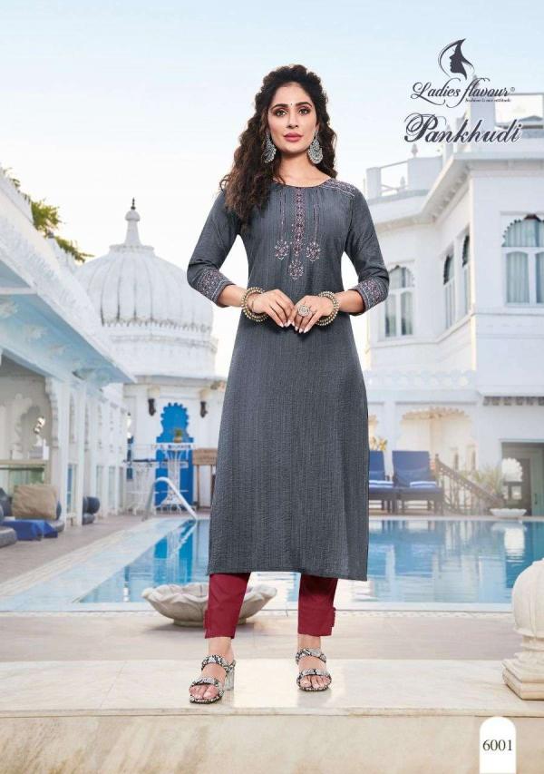 Ladies Flavour Pankhudi 6001-6006 Series  