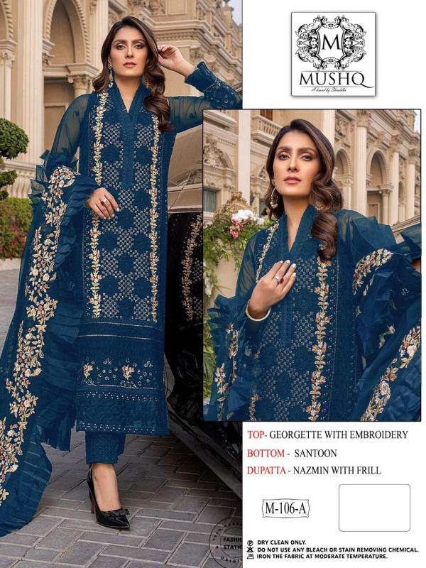 Shraddha Designer Mushq M-106 Colors  