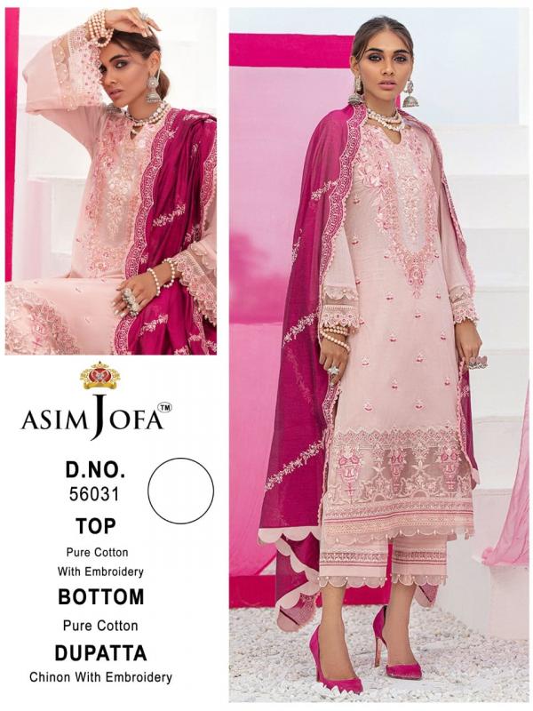 Asim Jofa Super Hit 56031 Dress Material  