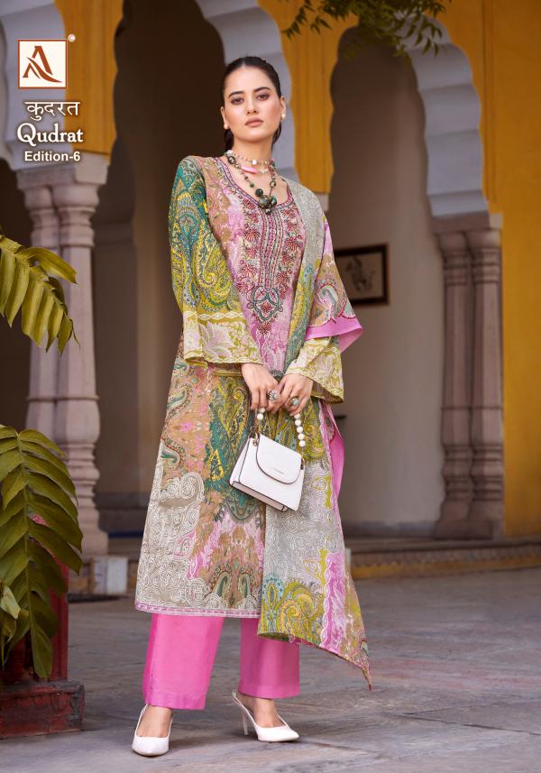 ALOK SUIT QUDRAT - 6 H-1571-001 TO H-1571-008 