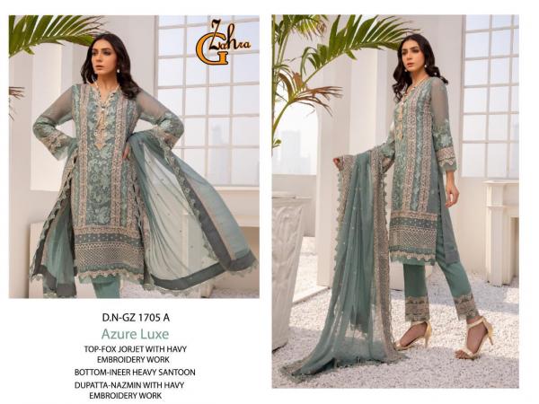 G Zahra Azure Luxe GZ-1705 Colors 